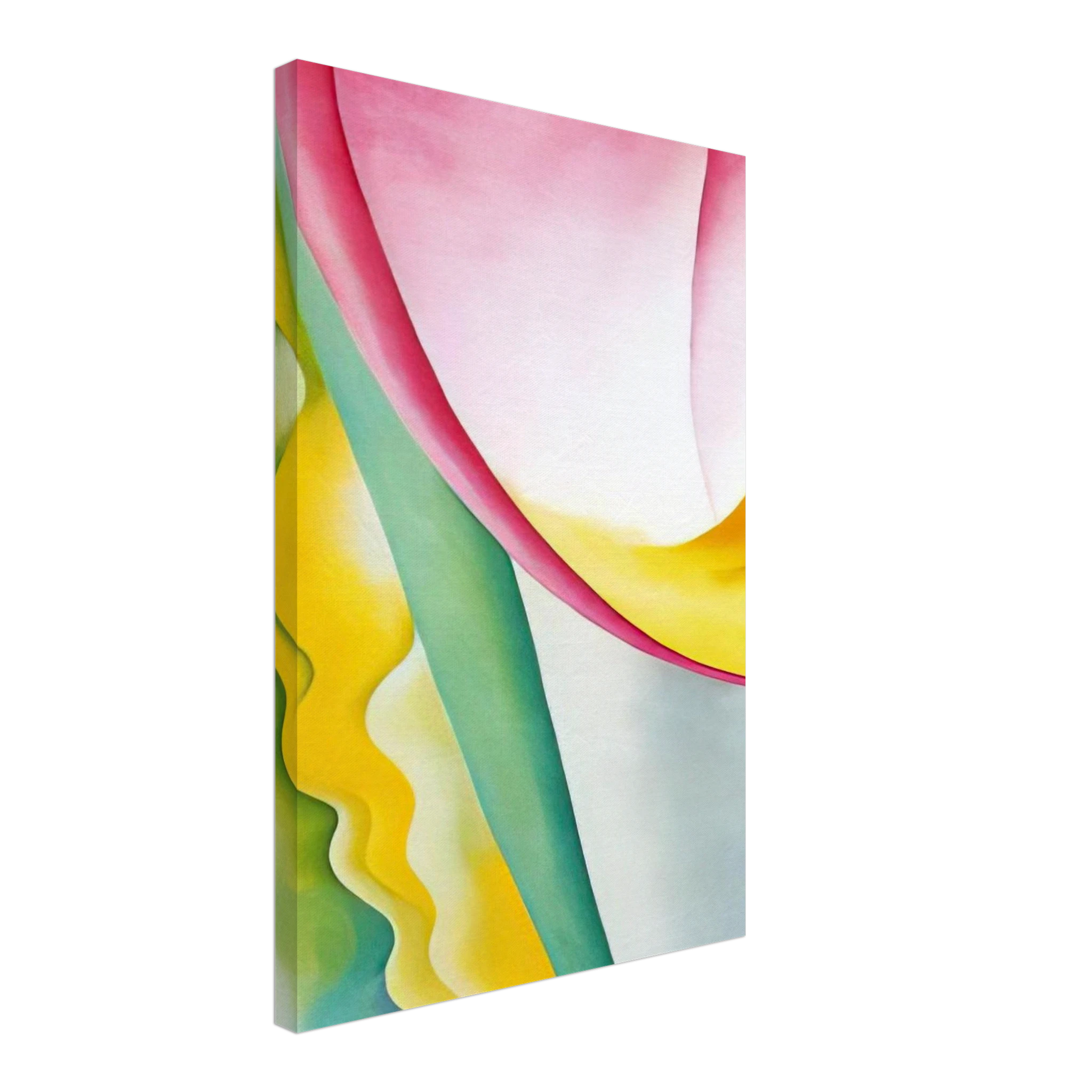 Abstraction No. 77  Tulip  Canvas | Georgia O'Keeffe Canvas | Georgia O Keeffe Prints