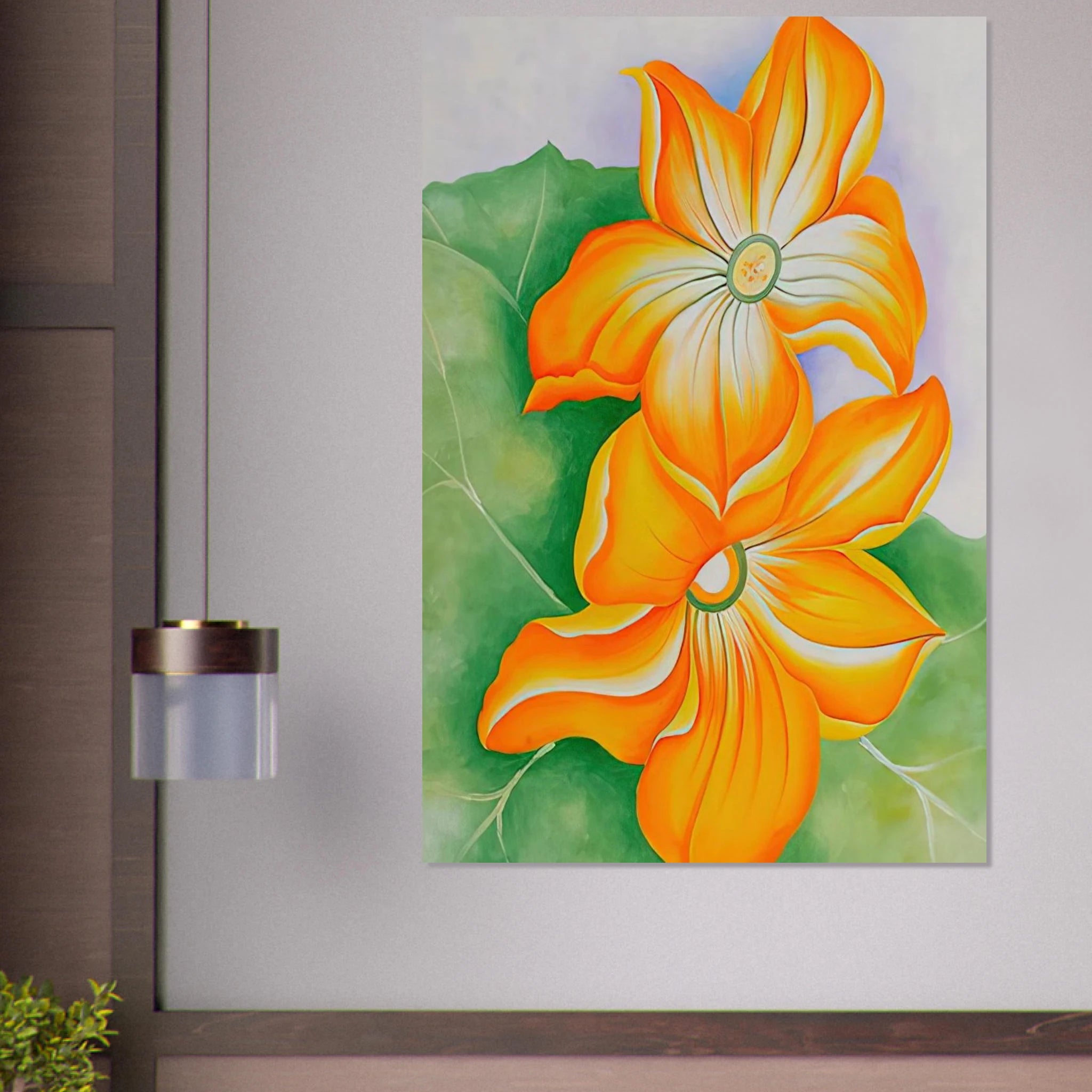 Squash Blossoms Poster | Georgia O'Keeffe Poster | Georgia O Keeffe Prints
