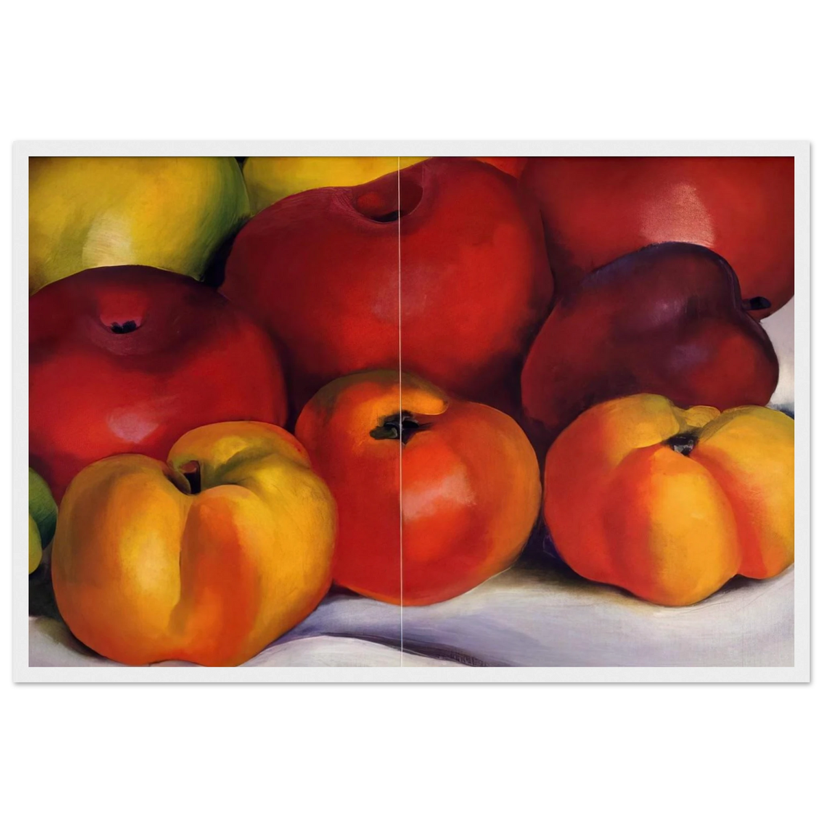Apple Family Framed Poster | Georgia O'Keeffe Framed Prints Wall Art | Georgia O Keeffe Prints