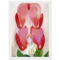 Bleeding Heart Framed Poster | Georgia O'Keeffe Framed Prints Wall Art | Georgia O Keeffe Prints