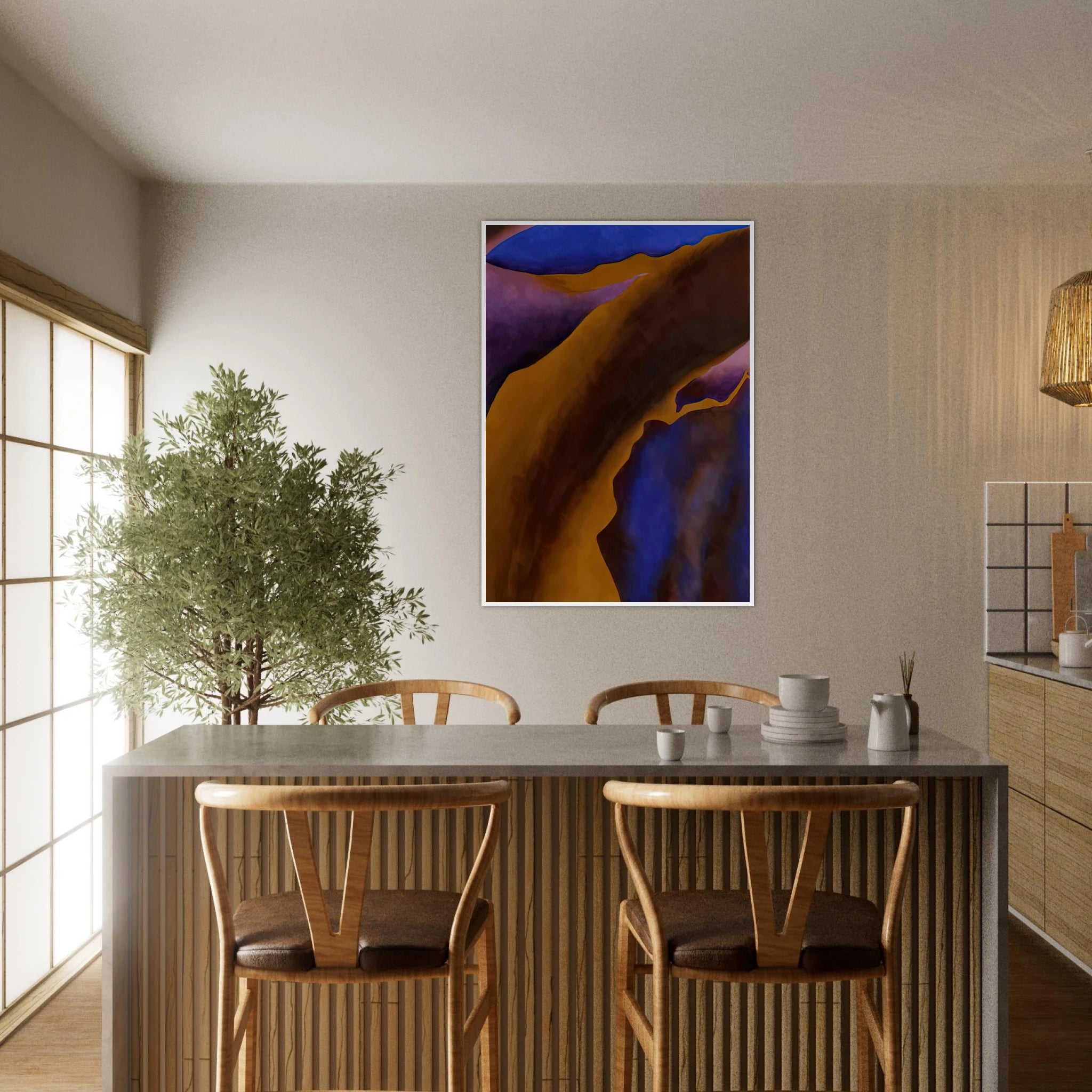 Only One Framed Poster | Georgia O'Keeffe Framed Prints Wall Art | Georgia O Keeffe Prints