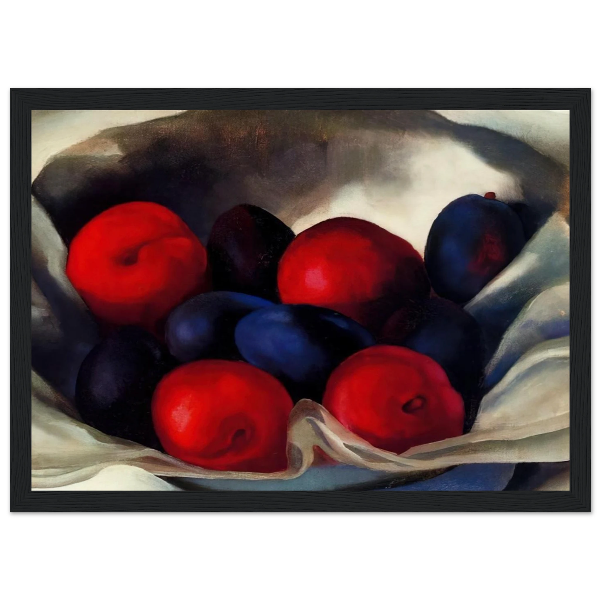 Plums Framed Poster | Georgia O'Keeffe Framed Prints Wall Art | Georgia O Keeffe Prints