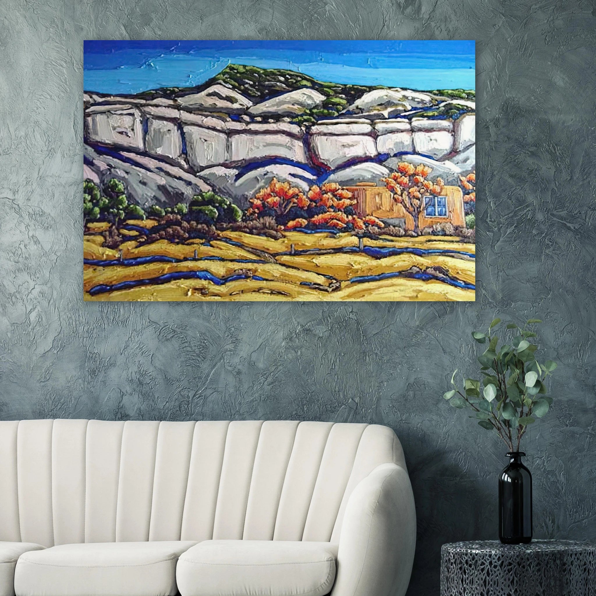 Ghost Ranch Painting Poster | Georgia O'Keeffe Poster | Georgia O Keeffe Prints