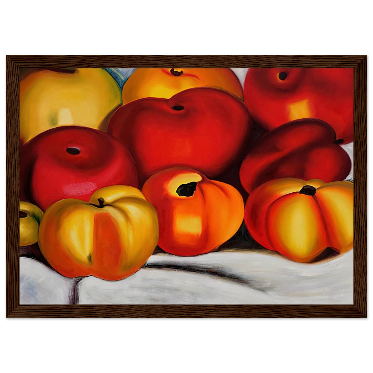 Apple Family II Framed Poster | Georgia O'Keeffe Framed Prints Wall Art | Georgia O Keeffe Prints