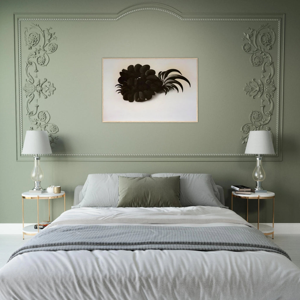 Eagle Claw and Bean Necklace Framed Poster | Georgia O'Keeffe Framed Prints Wall Art | Georgia O Keeffe Prints