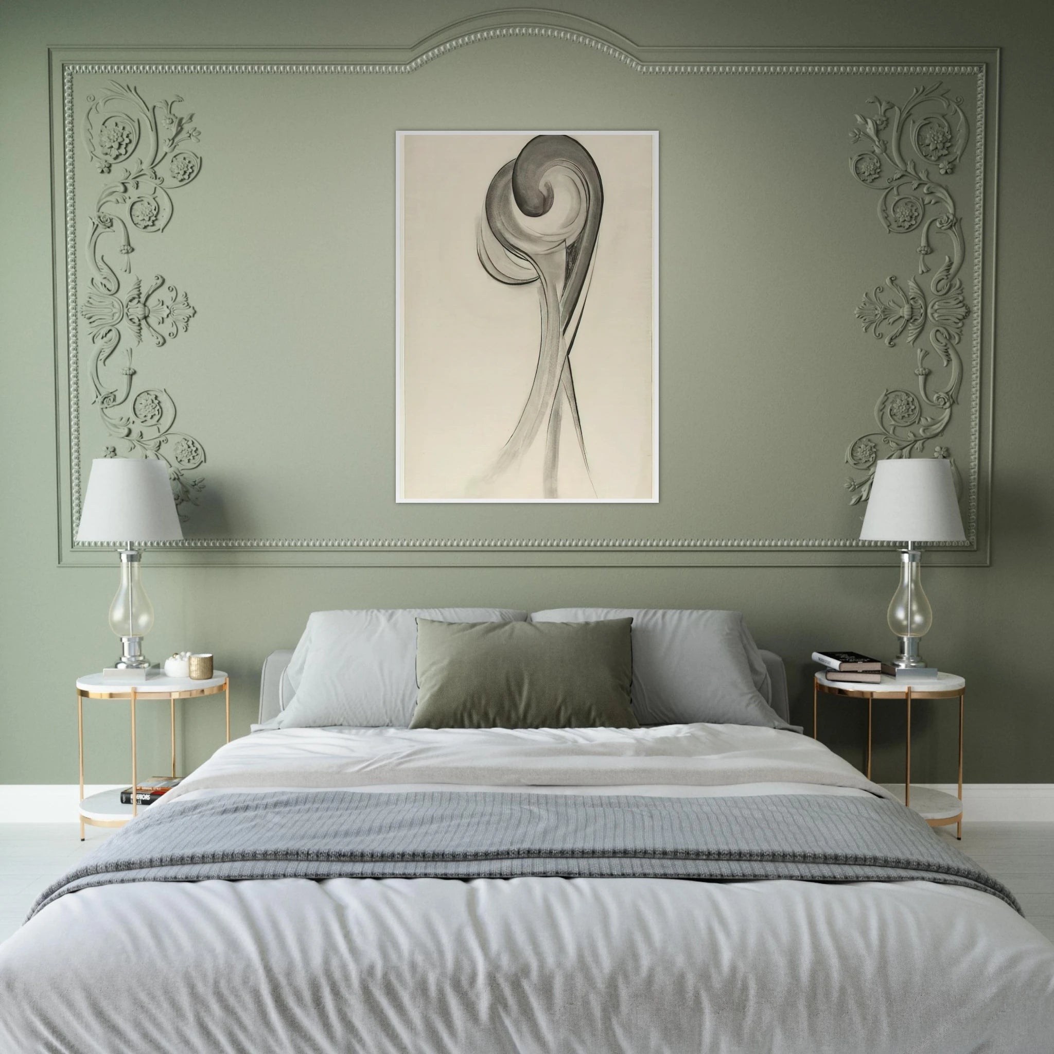 Drawing XII Framed Poster | Georgia O'Keeffe Framed Prints Wall Art | Georgia O Keeffe Prints