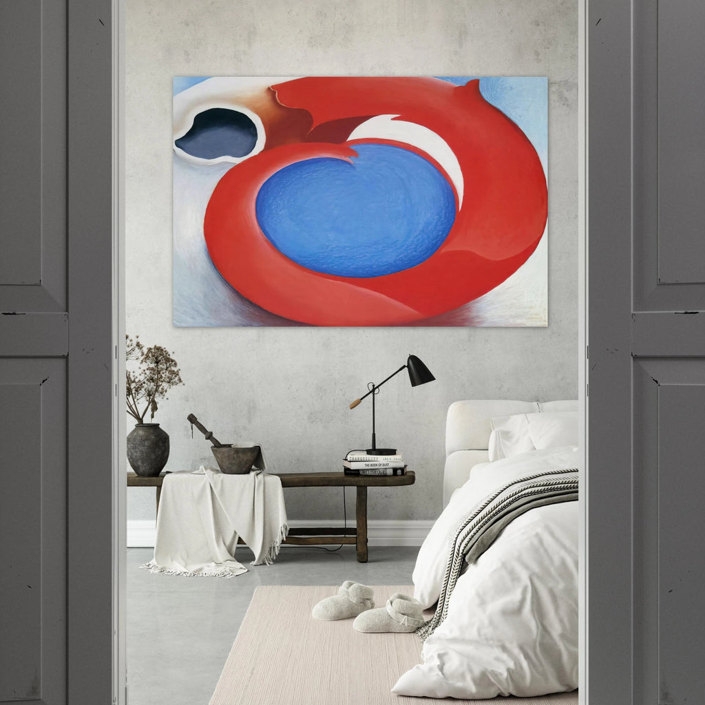 Goat's Horn With Red Poster | Georgia O'Keeffe Poster | Georgia O Keeffe Prints