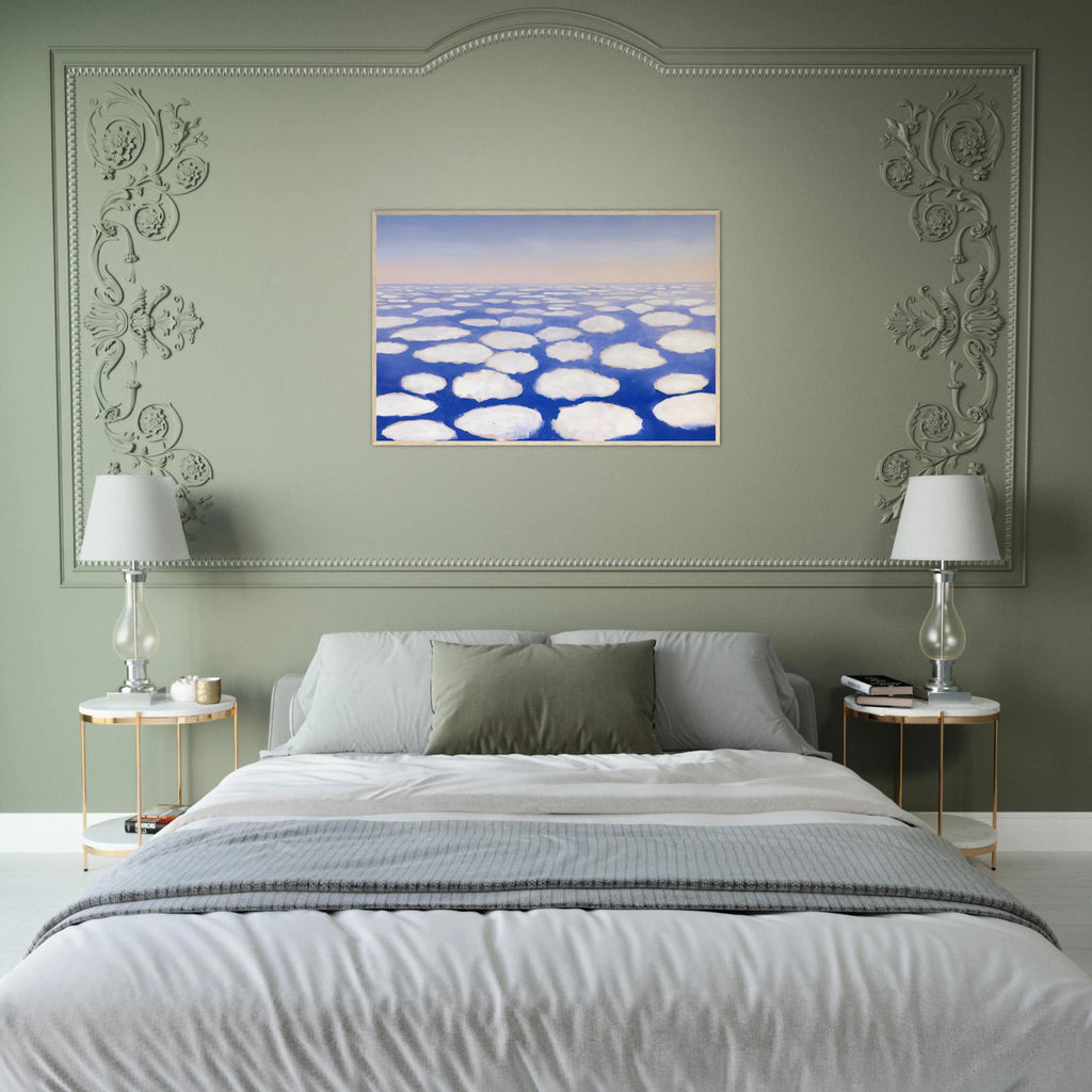 Above the Clouds I Framed Poster | Georgia O'Keeffe Framed Prints Wall Art | Georgia O Keeffe Prints