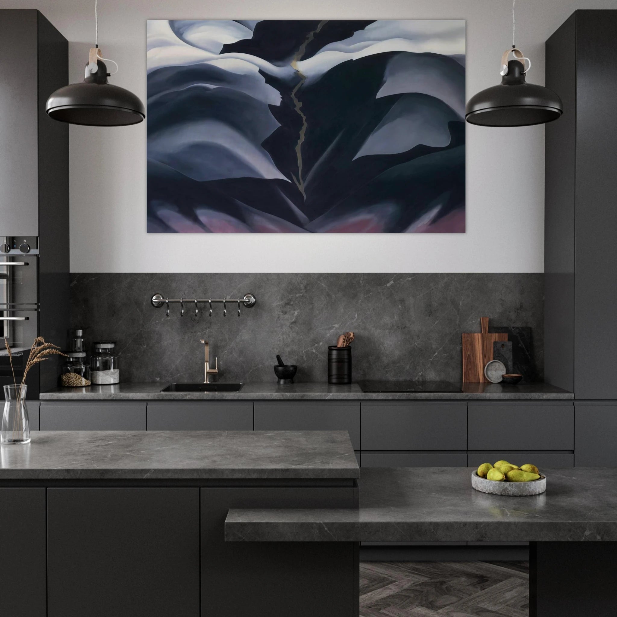 Black Place II Poster | Georgia O'Keeffe Poster | Georgia O Keeffe Prints