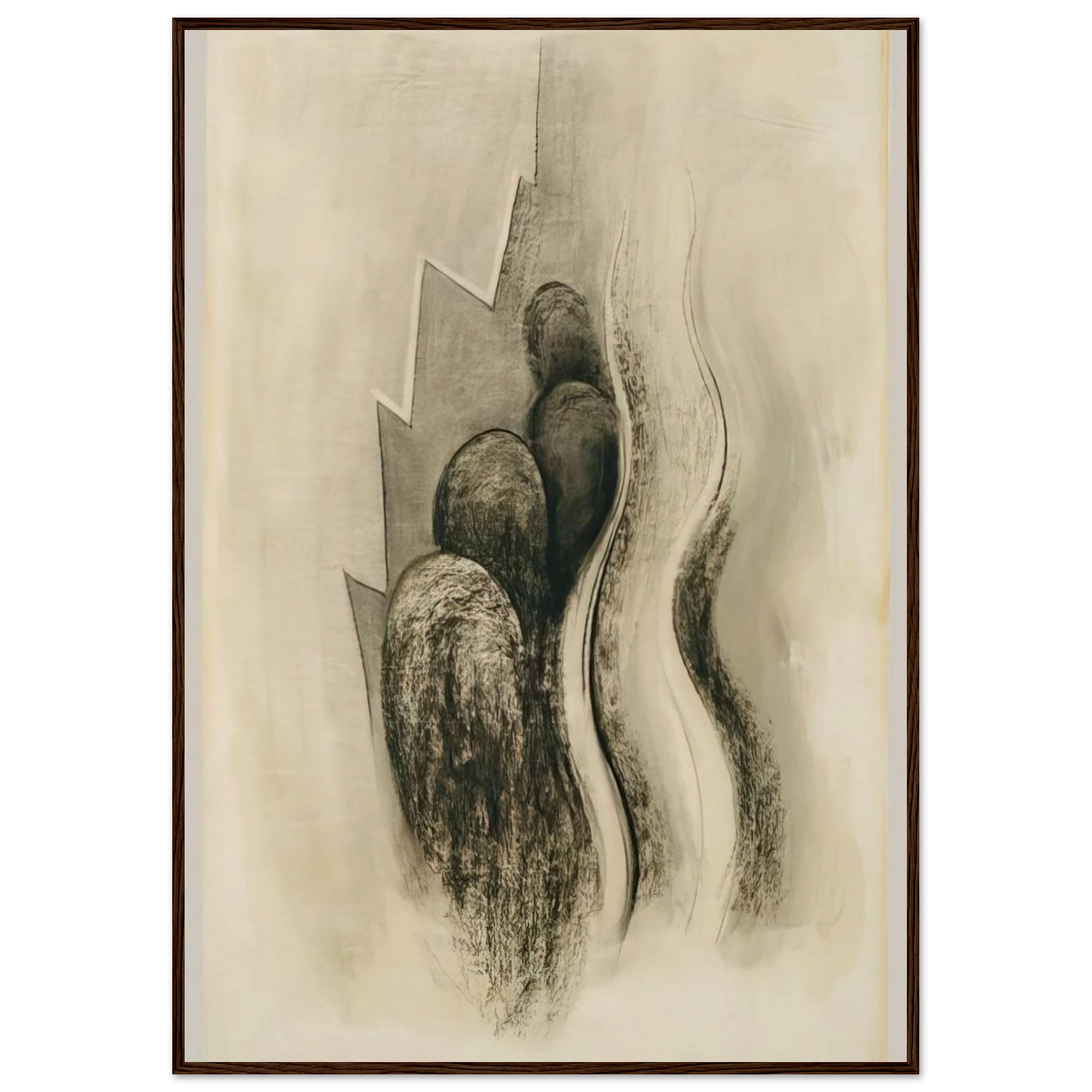 Drawing XIII Framed Poster | Georgia O'Keeffe Framed Prints Wall Art | Georgia O Keeffe Prints