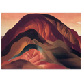 Rust Red Hills Poster | Georgia O'Keeffe Poster | Georgia O Keeffe Prints
