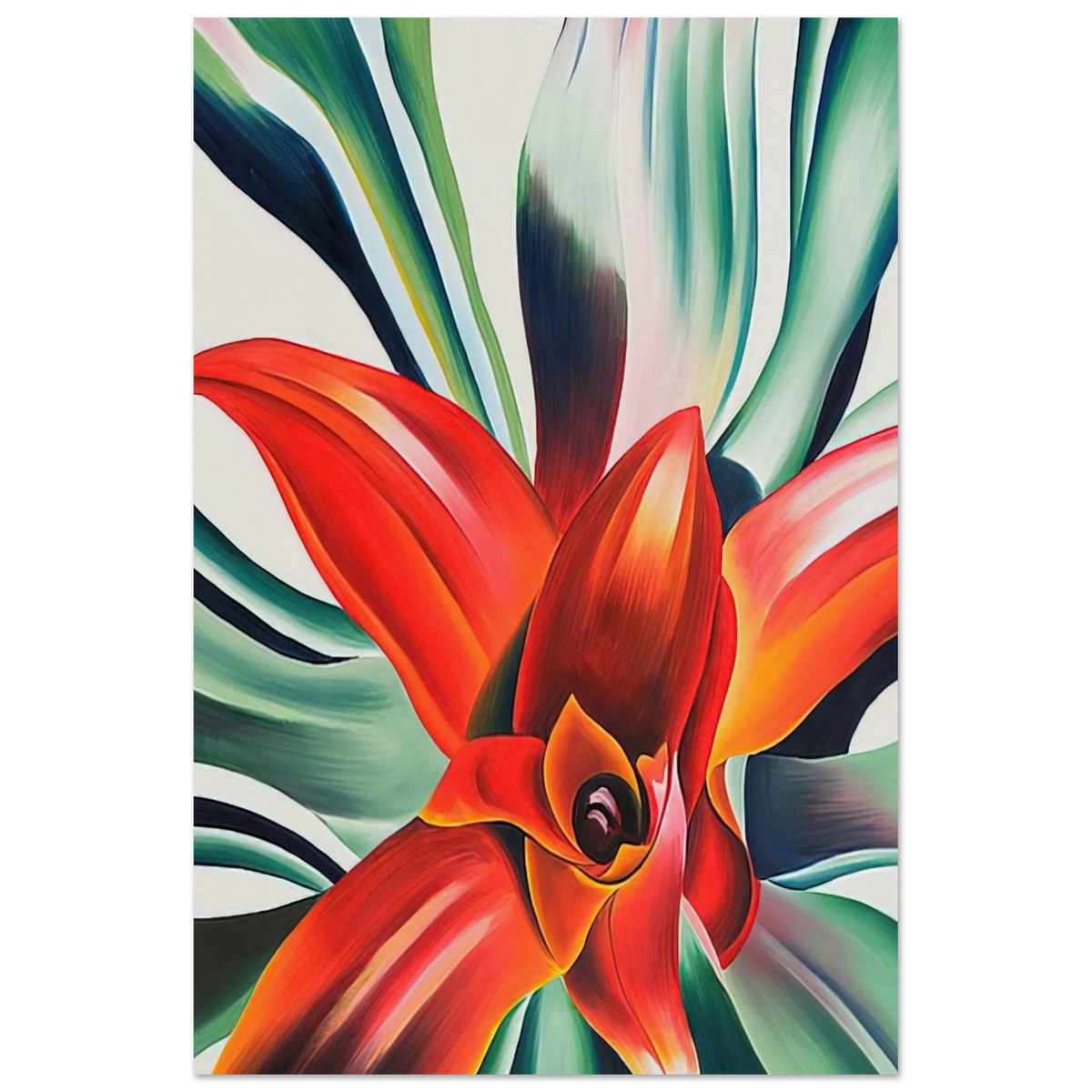 Leaves of a Plant Poster | Georgia O'Keeffe Poster | Georgia O Keeffe Prints