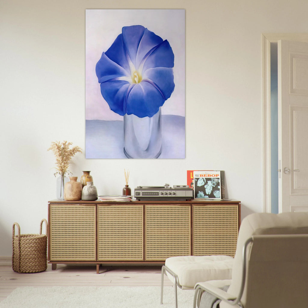 Blue Morning Glory Poster | Georgia O'Keeffe Poster | Georgia O Keeffe Prints