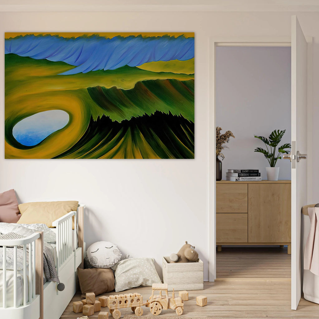 Mountains and Lake Poster | Georgia O'Keeffe Poster | Georgia O Keeffe Prints
