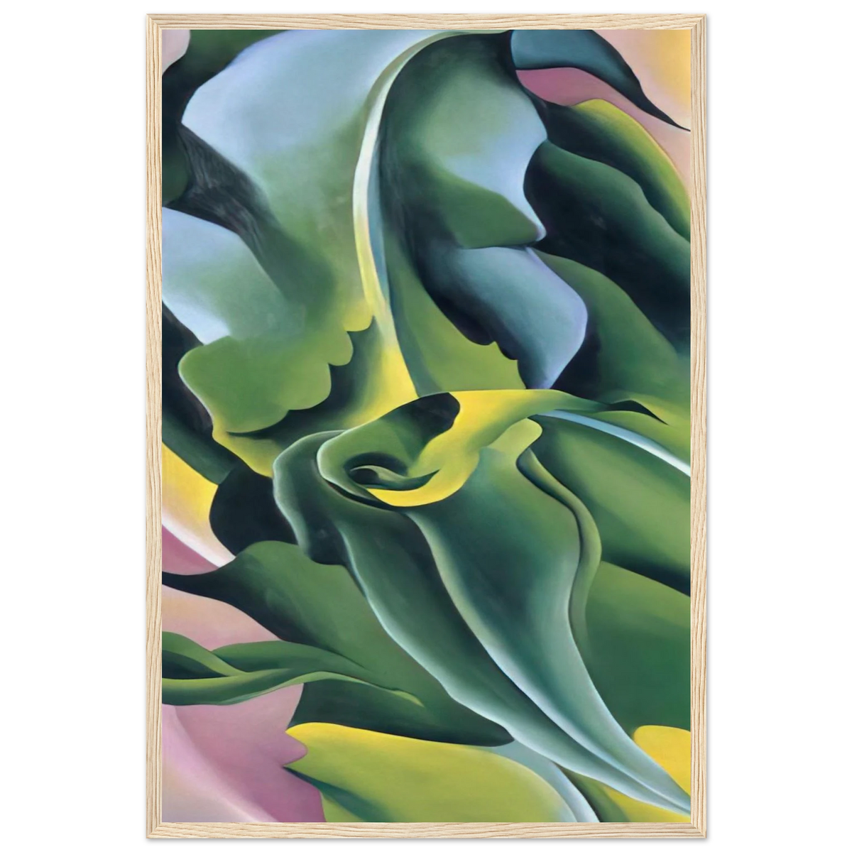 Corn No. 2 Framed Poster | Georgia O'Keeffe Framed Prints Wall Art | Georgia O Keeffe Prints