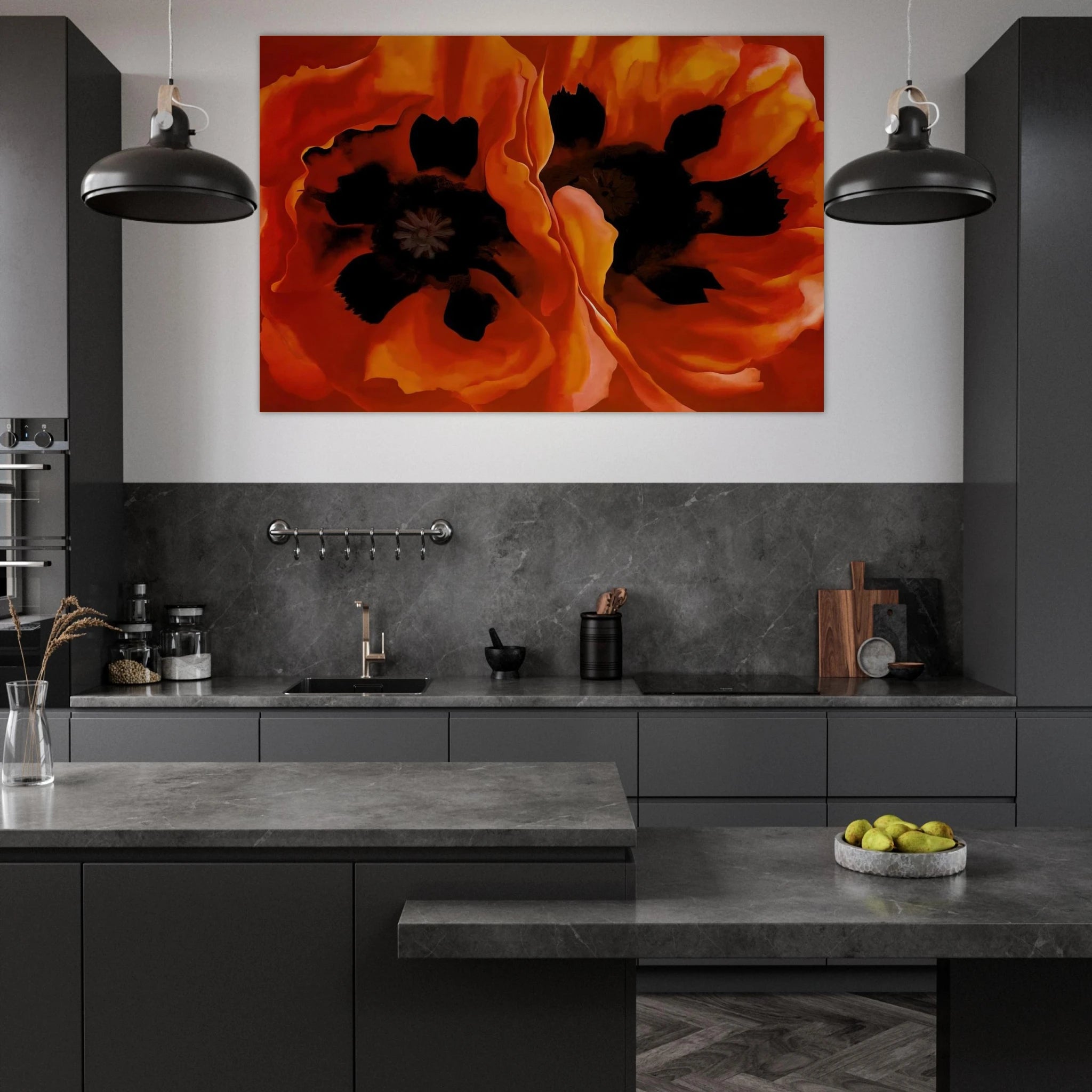 Oriental Poppies Poster | Georgia O'Keeffe Poster | Georgia O Keeffe Prints