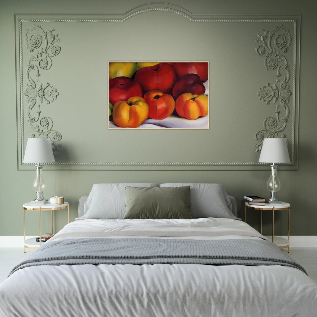 Apple Family Framed Poster | Georgia O'Keeffe Framed Prints Wall Art | Georgia O Keeffe Prints