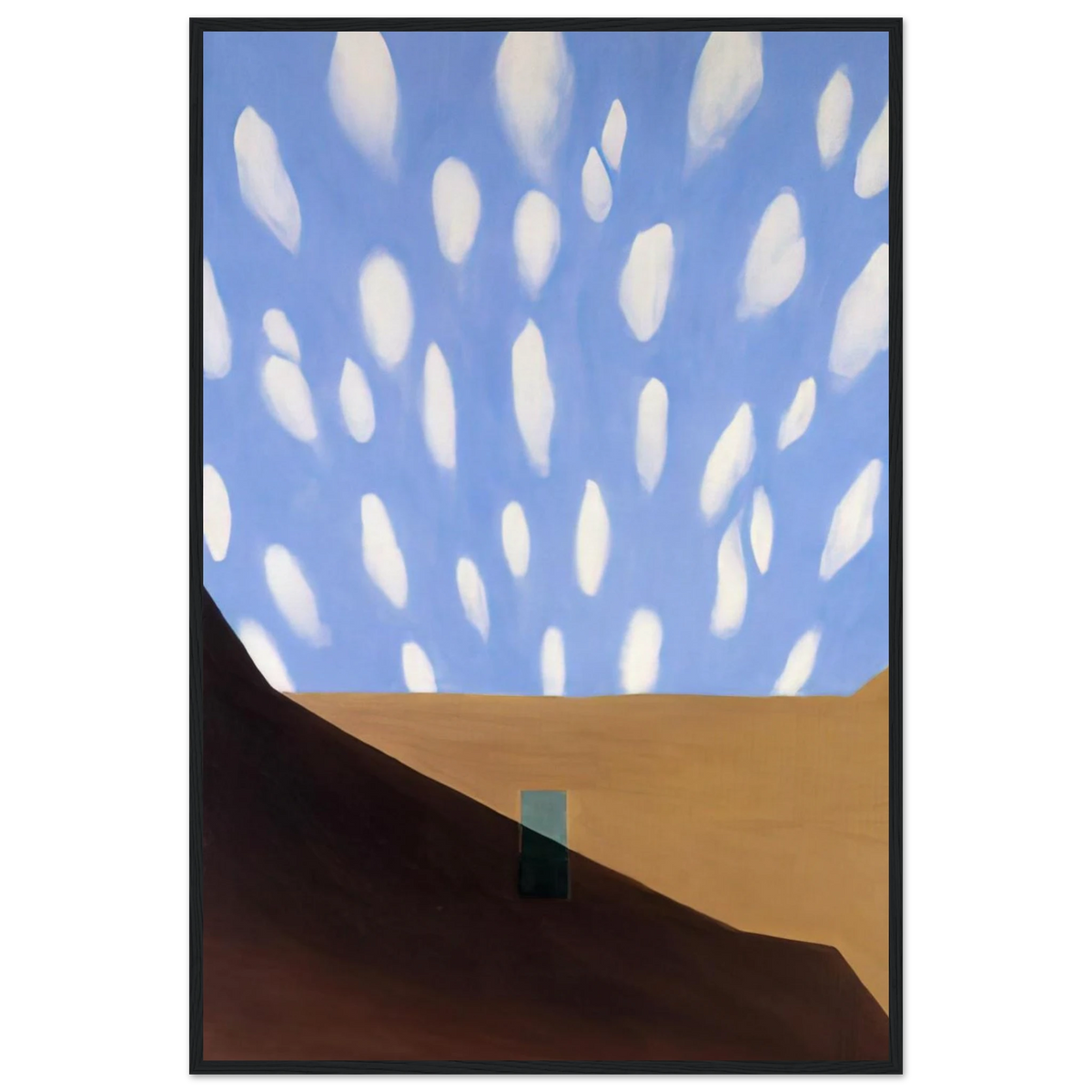 In the Patio VIII Framed Poster | Georgia O'Keeffe Framed Prints Wall Art | Georgia O Keeffe Prints