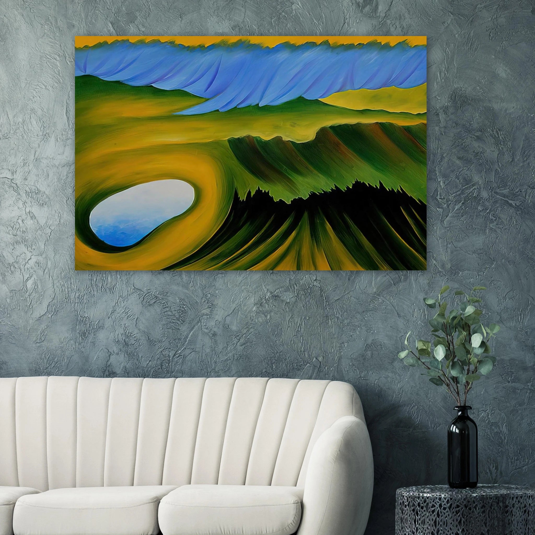 Mountains and Lake Poster | Georgia O'Keeffe Poster | Georgia O Keeffe Prints
