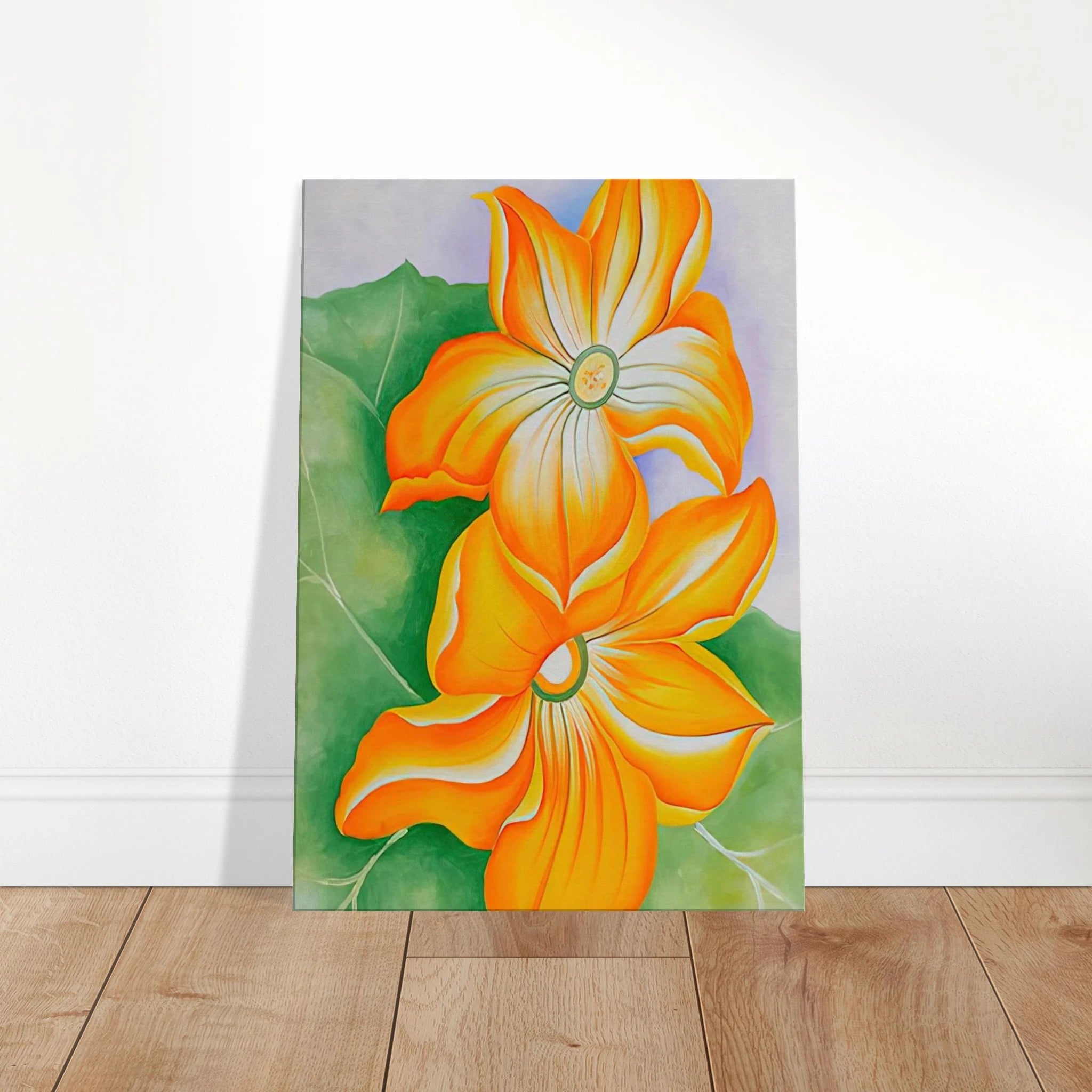 Squash Blossoms Canvas | Georgia O'Keeffe Canvas | Georgia O Keeffe Prints