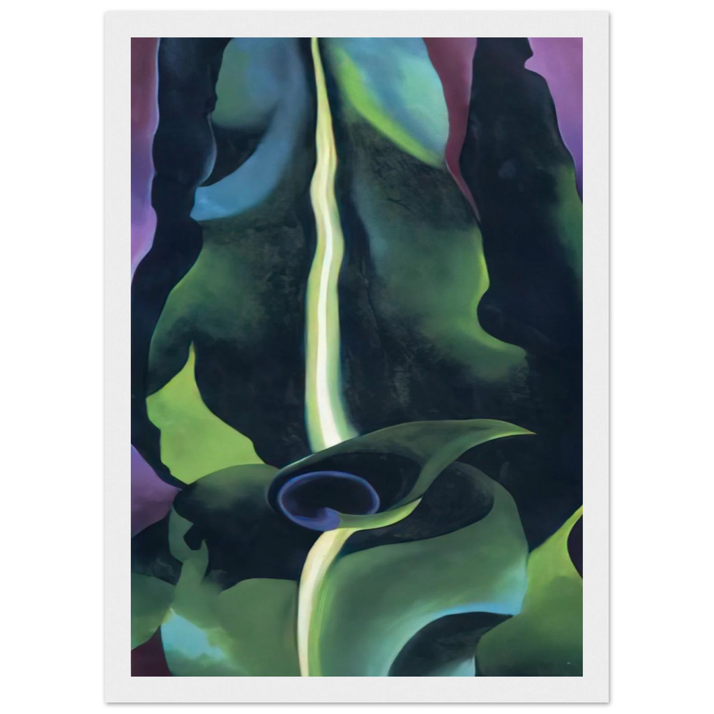 Corn, Dark I Framed Poster | Georgia O'Keeffe Framed Prints Wall Art | Georgia O Keeffe Prints