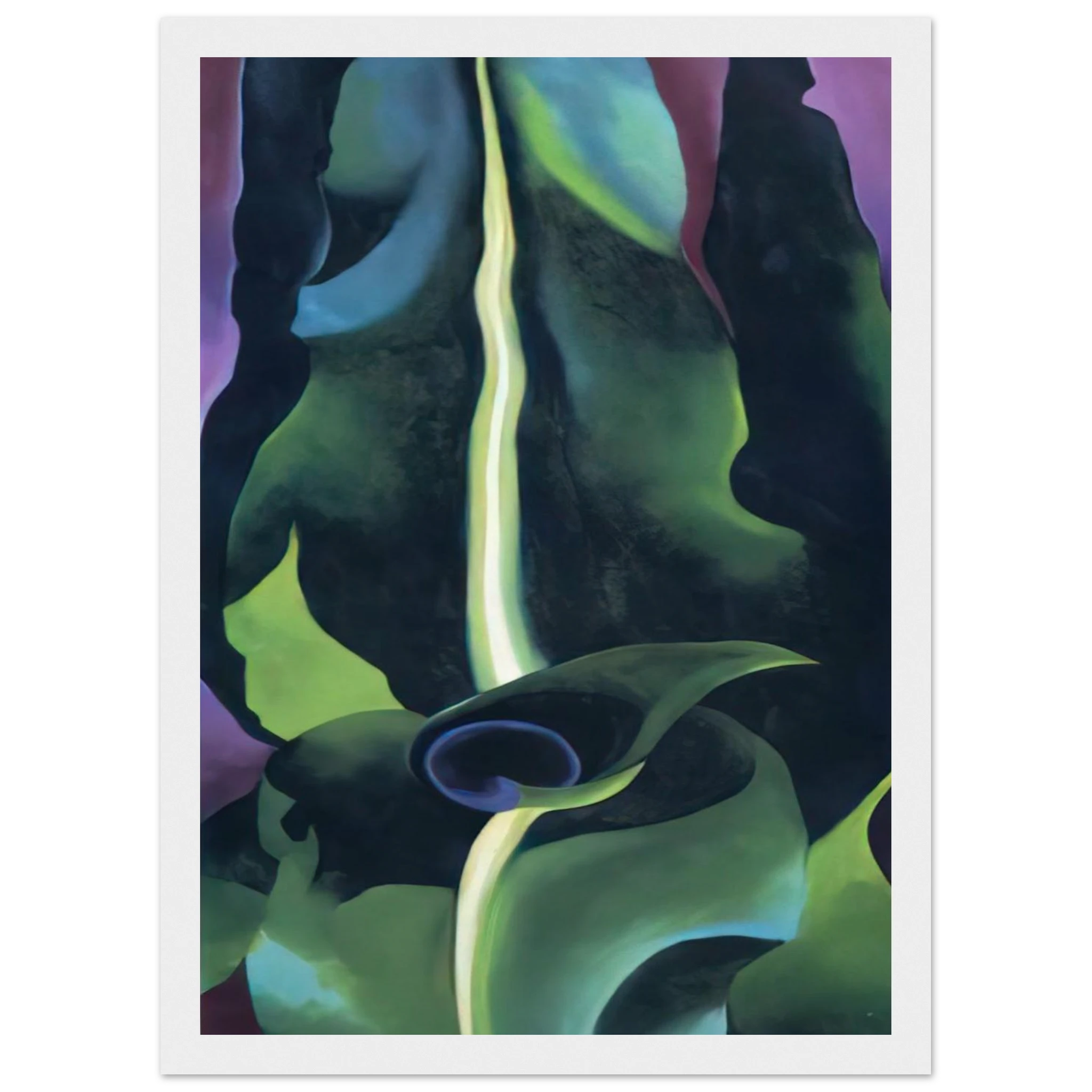 Corn, Dark I Framed Poster | Georgia O'Keeffe Framed Prints Wall Art | Georgia O Keeffe Prints