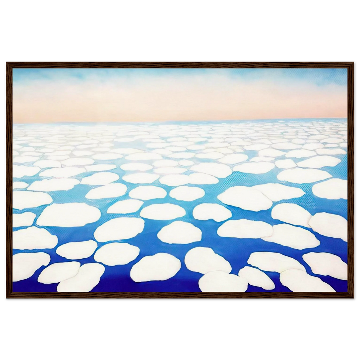 Sky Above the Clouds II Framed Poster | Georgia O'Keeffe Framed Prints Wall Art | Georgia O Keeffe Prints