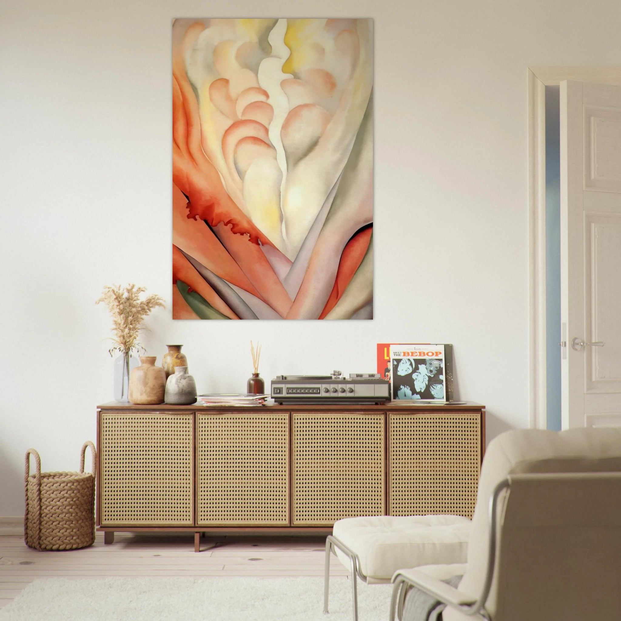 Flower Abstraction Poster | Georgia O'Keeffe Poster | Georgia O Keeffe Prints