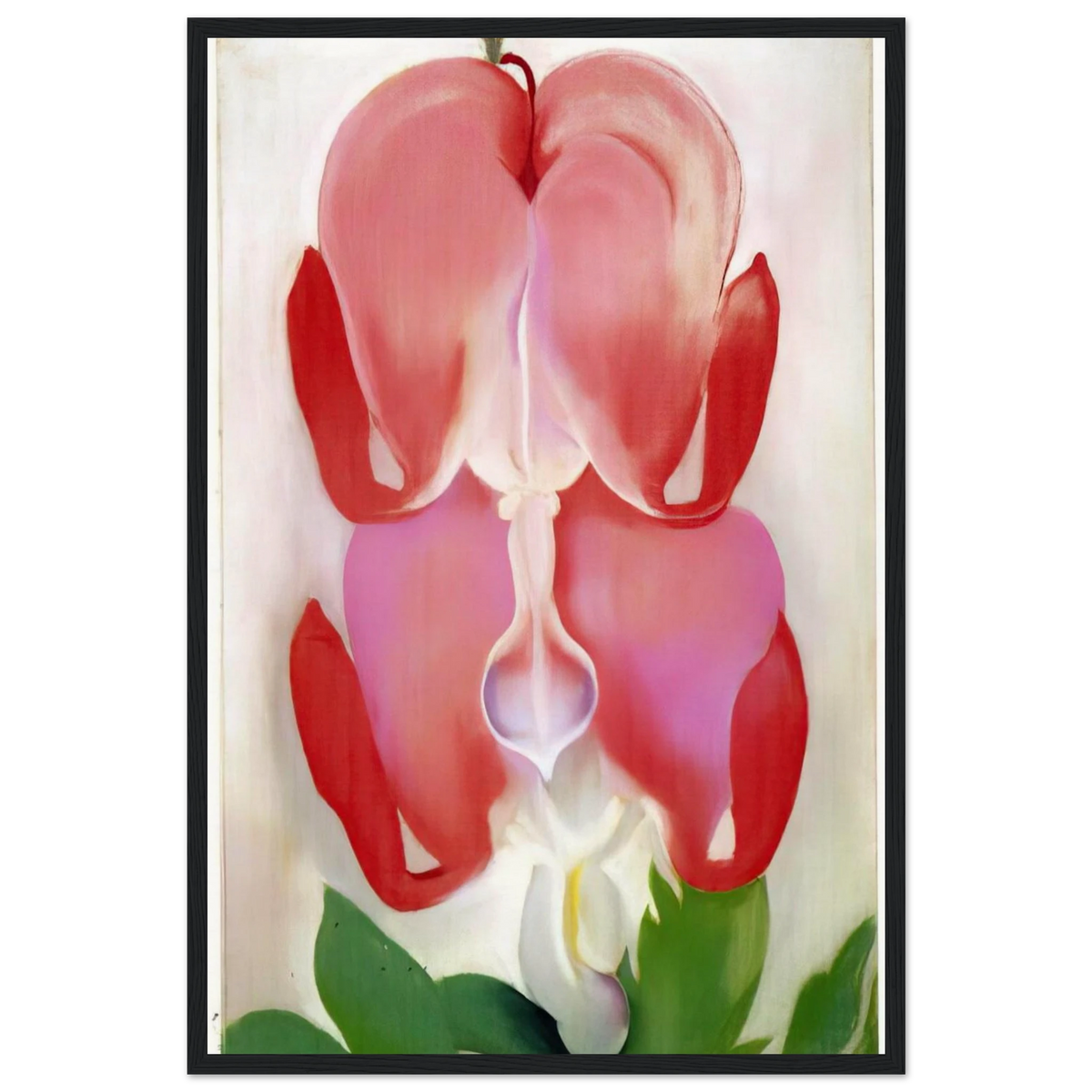Bleeding Heart Framed Poster | Georgia O'Keeffe Framed Prints Wall Art | Georgia O Keeffe Prints