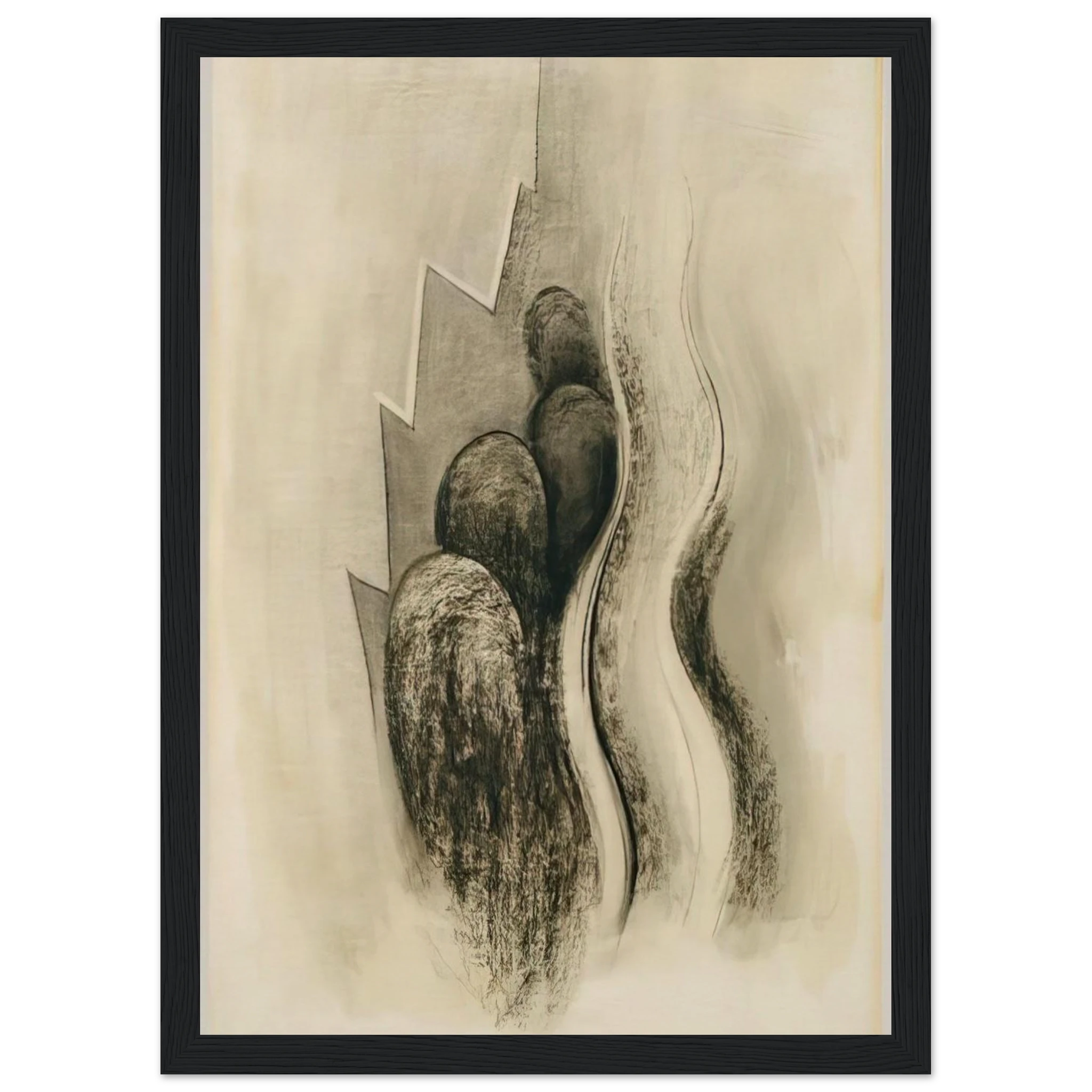 Drawing XIII Framed Poster | Georgia O'Keeffe Framed Prints Wall Art | Georgia O Keeffe Prints