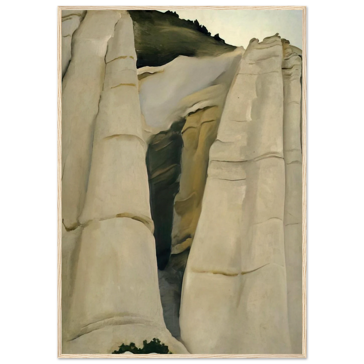 From the White Place Framed Poster | Georgia O'Keeffe Framed Prints Wall Art | Georgia O Keeffe Prints