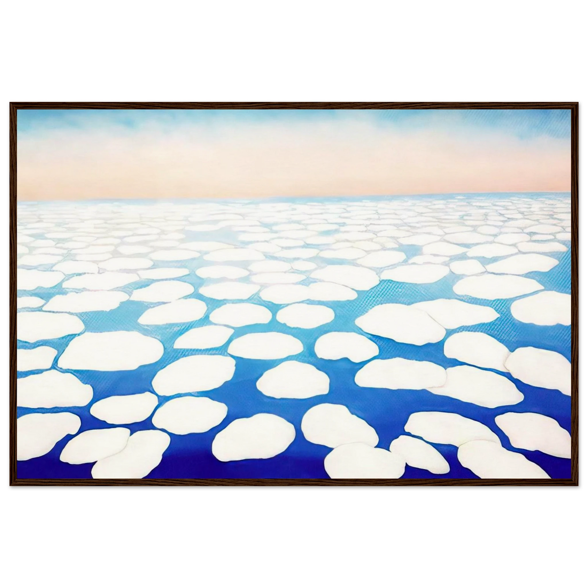 Sky Above the Clouds II Framed Poster | Georgia O'Keeffe Framed Prints Wall Art | Georgia O Keeffe Prints