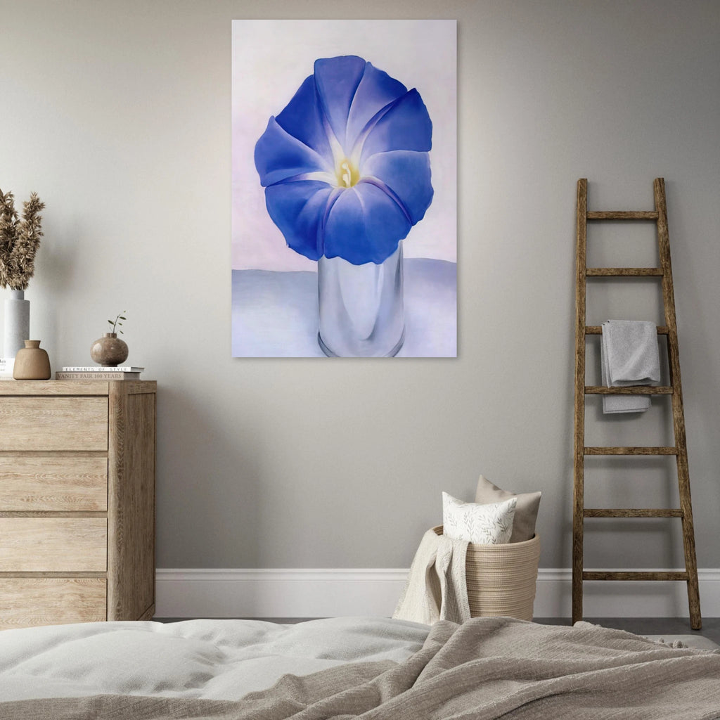 Blue Morning Glory Poster | Georgia O'Keeffe Poster | Georgia O Keeffe Prints