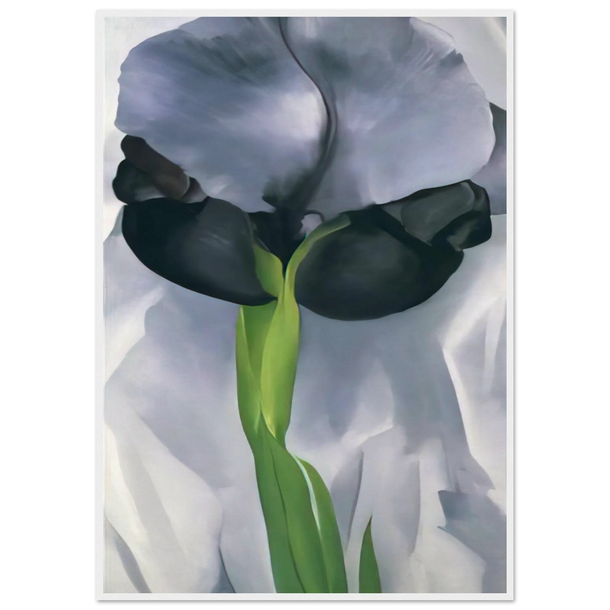 Iris 7 Framed Poster | Georgia O'Keeffe Framed Prints Wall Art | Georgia O Keeffe Prints