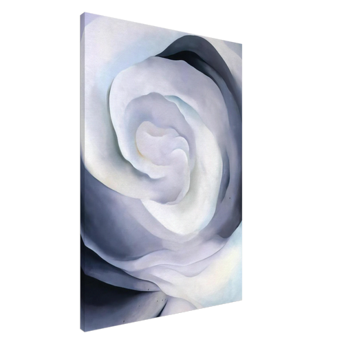Abstraction White Rose Canvas | Georgia O'Keeffe Canvas | Georgia O Keeffe Prints