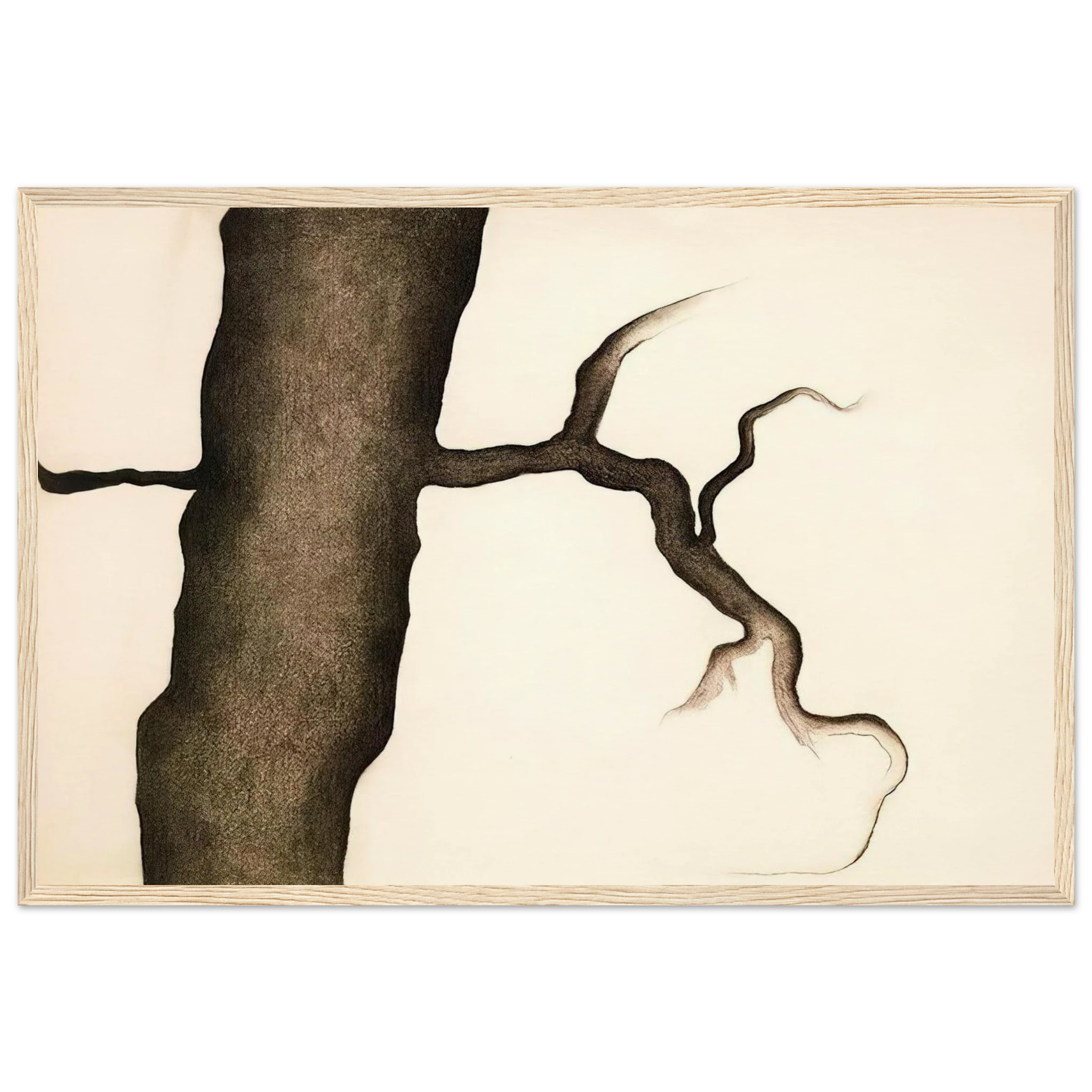 Drawing III Framed Poster | Georgia O'Keeffe Framed Prints Wall Art | Georgia O Keeffe Prints