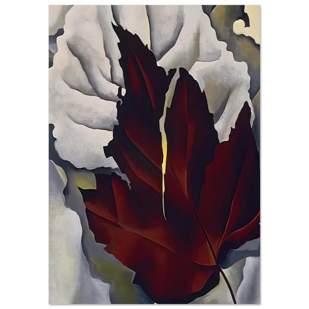 Pattern of Leaves Poster | Georgia O'Keeffe Poster | Georgia O Keeffe Prints