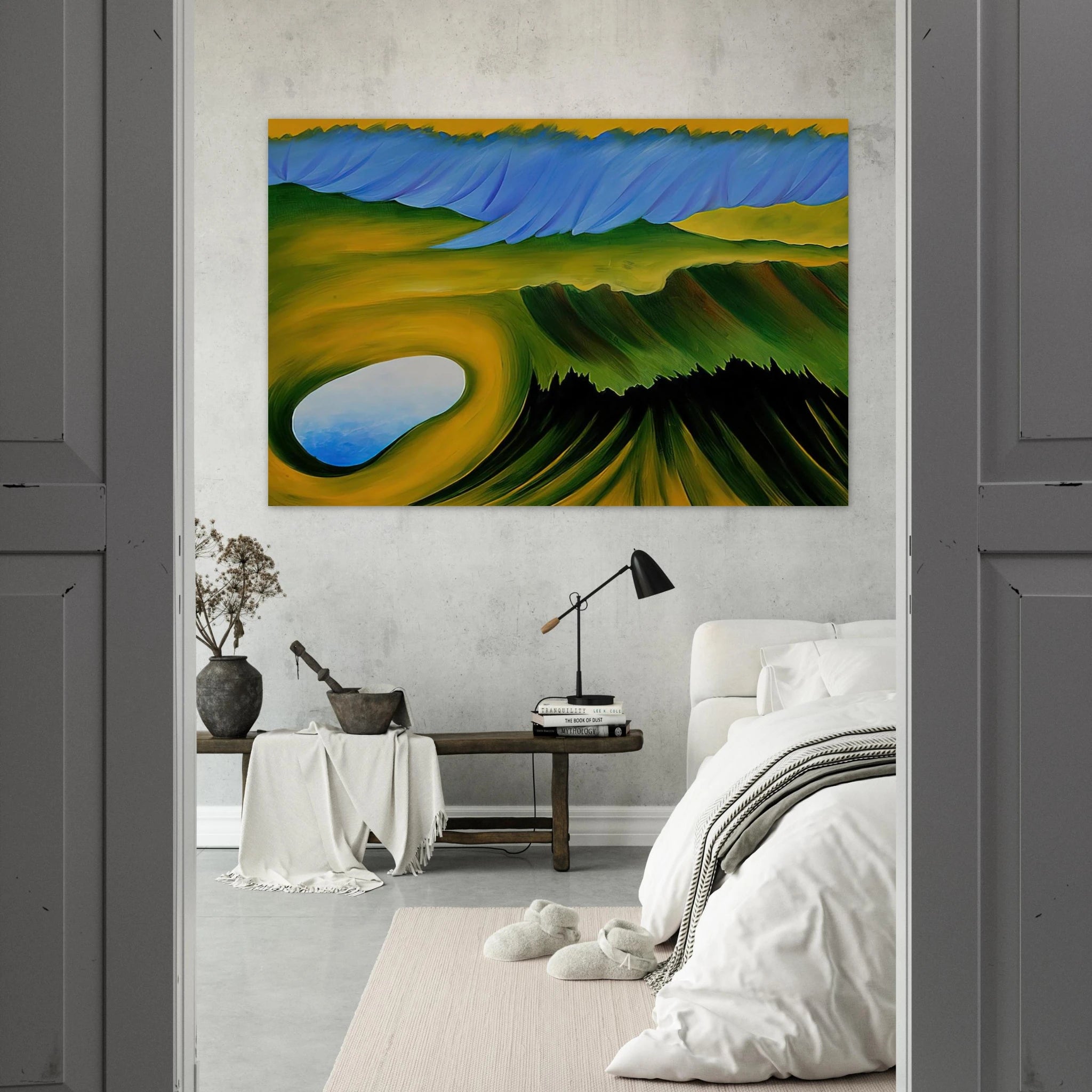 Mountains and Lake Poster | Georgia O'Keeffe Poster | Georgia O Keeffe Prints
