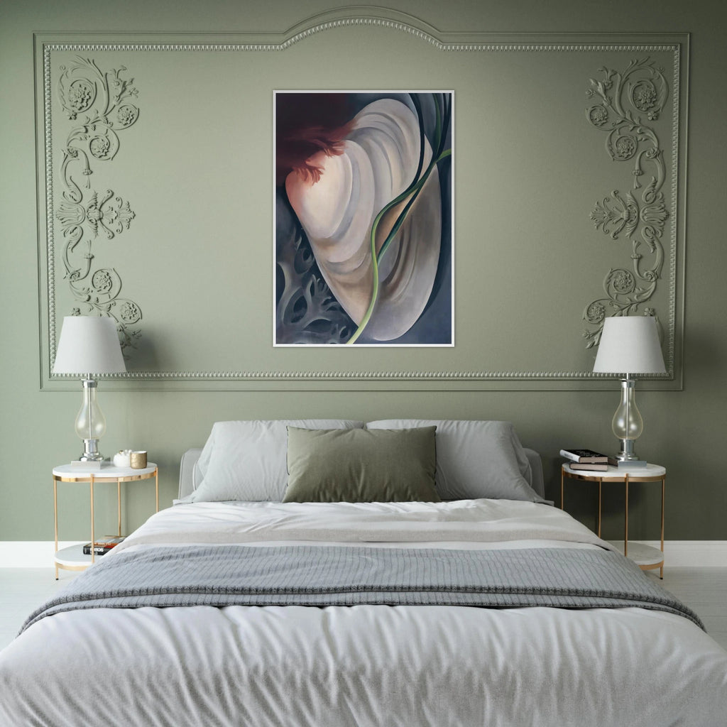 Shell No 2 Framed Poster | Georgia O'Keeffe Framed Prints Wall Art | Georgia O Keeffe Prints