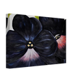 Black and Purple Petunias Canvas | Georgia O'Keeffe Canvas | Georgia O Keeffe Prints
