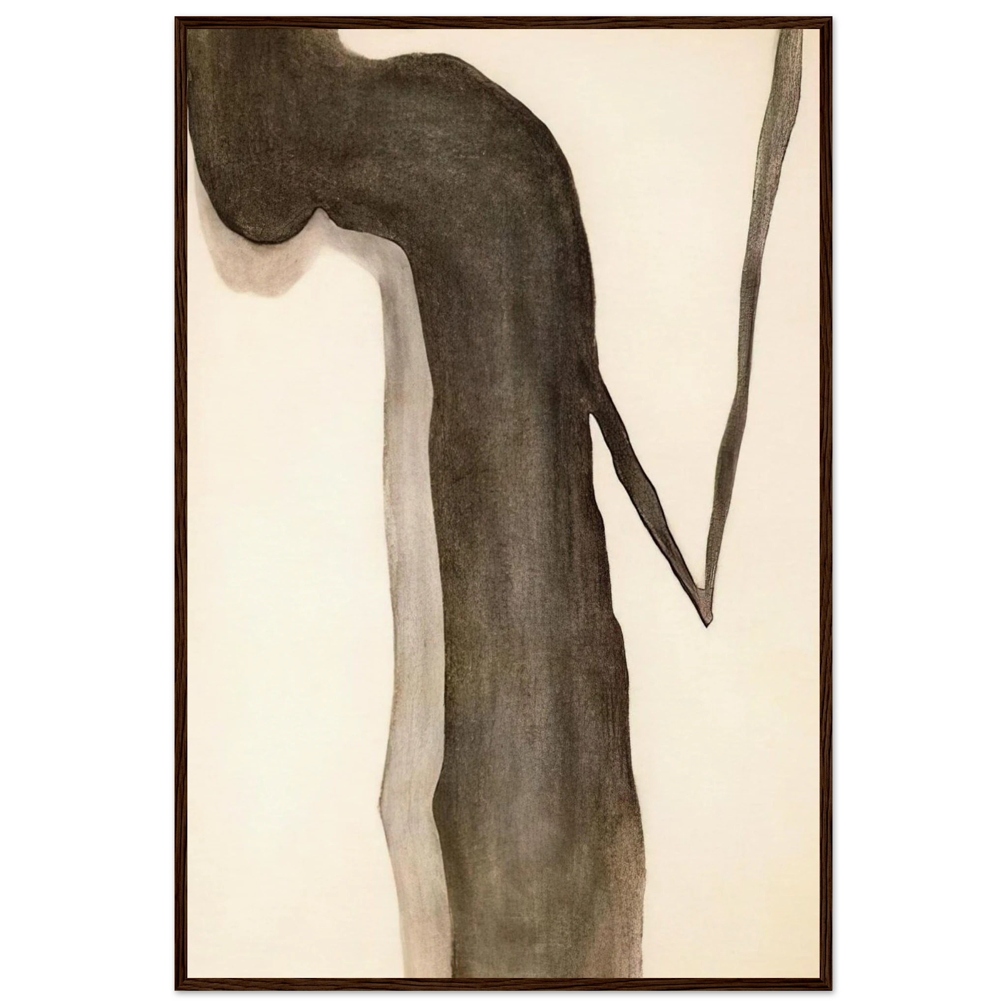 Drawing V Framed Poster | Georgia O'Keeffe Framed Prints Wall Art | Georgia O Keeffe Prints