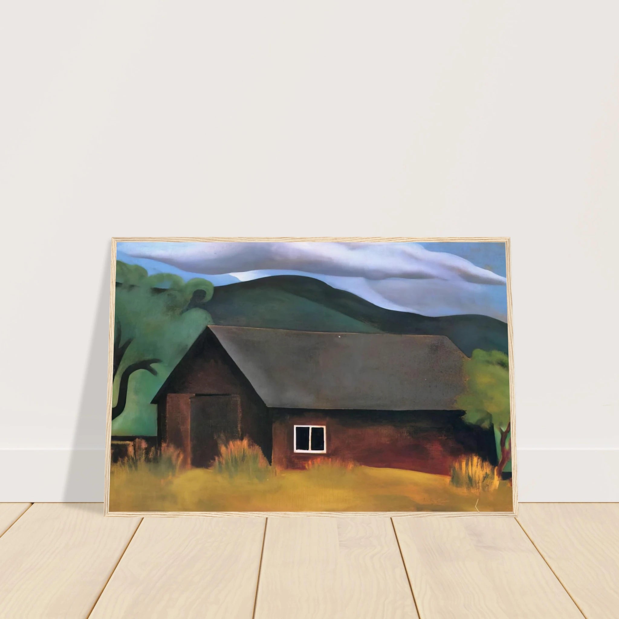 My Shanty, Lake George Framed Poster | Georgia O'Keeffe Framed Prints Wall Art | Georgia O Keeffe Prints