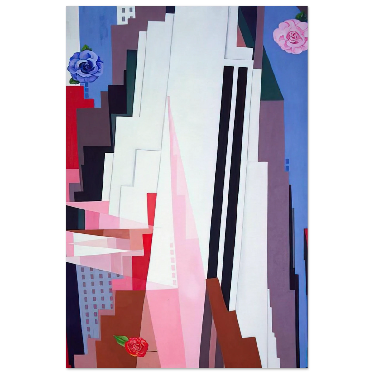 Manhattan Poster | Georgia O'Keeffe Poster | Georgia O Keeffe Prints