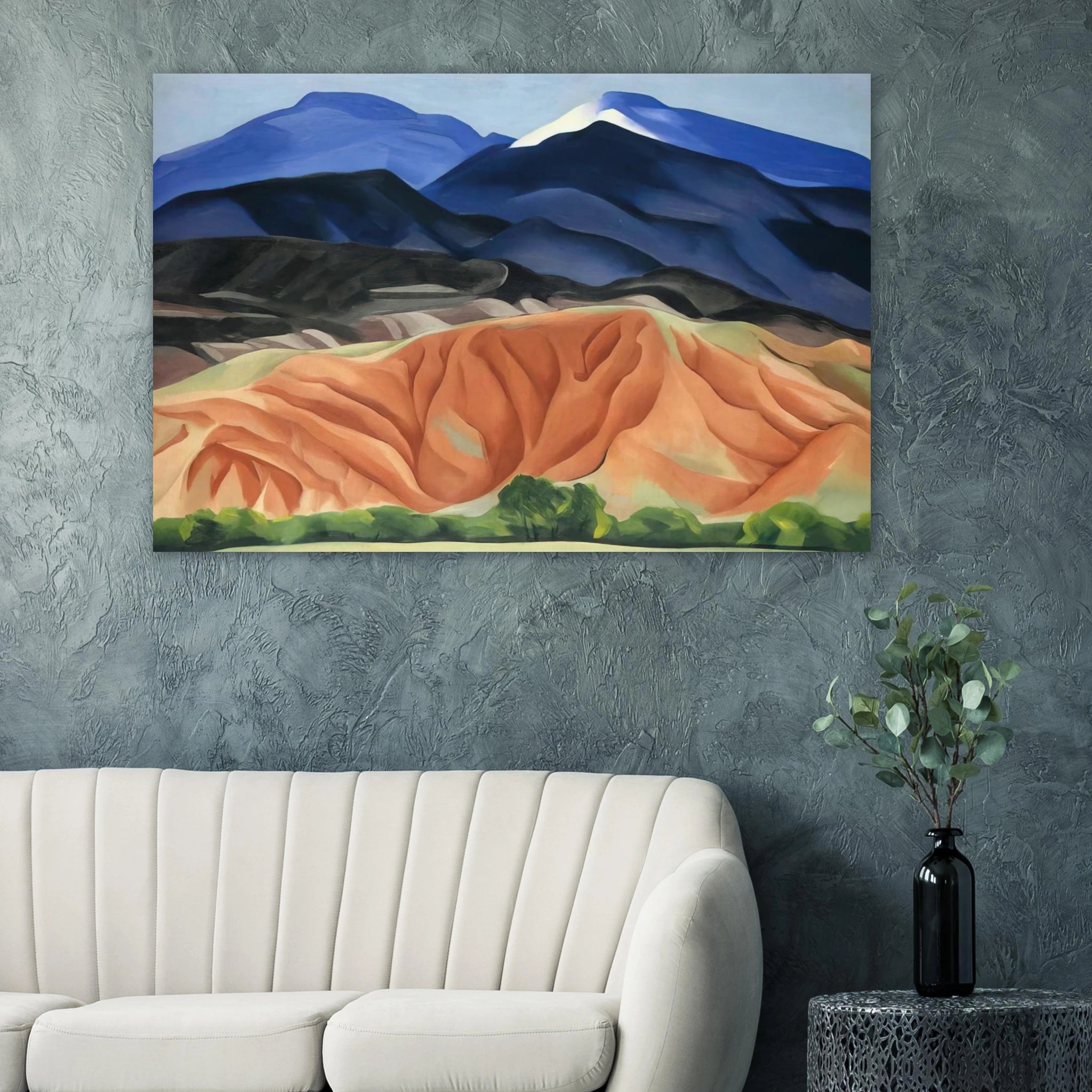 Black Mesa Landscape, New Mexico - Out Back of Mary`s II Poster | Georgia O'Keeffe Poster | Georgia O Keeffe Prints