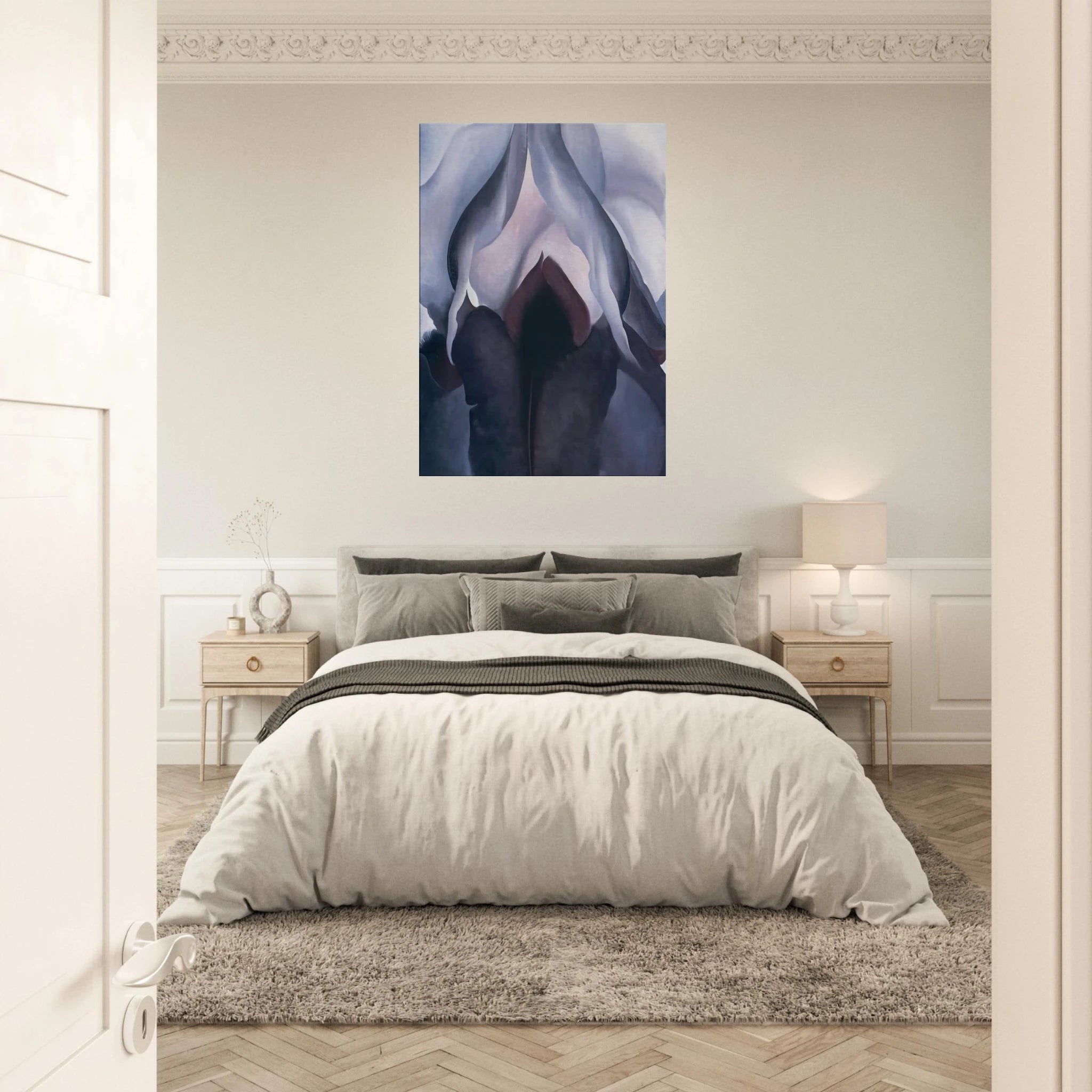 Black Iris III Canvas | Georgia O'Keeffe Canvas | Georgia O Keeffe Prints