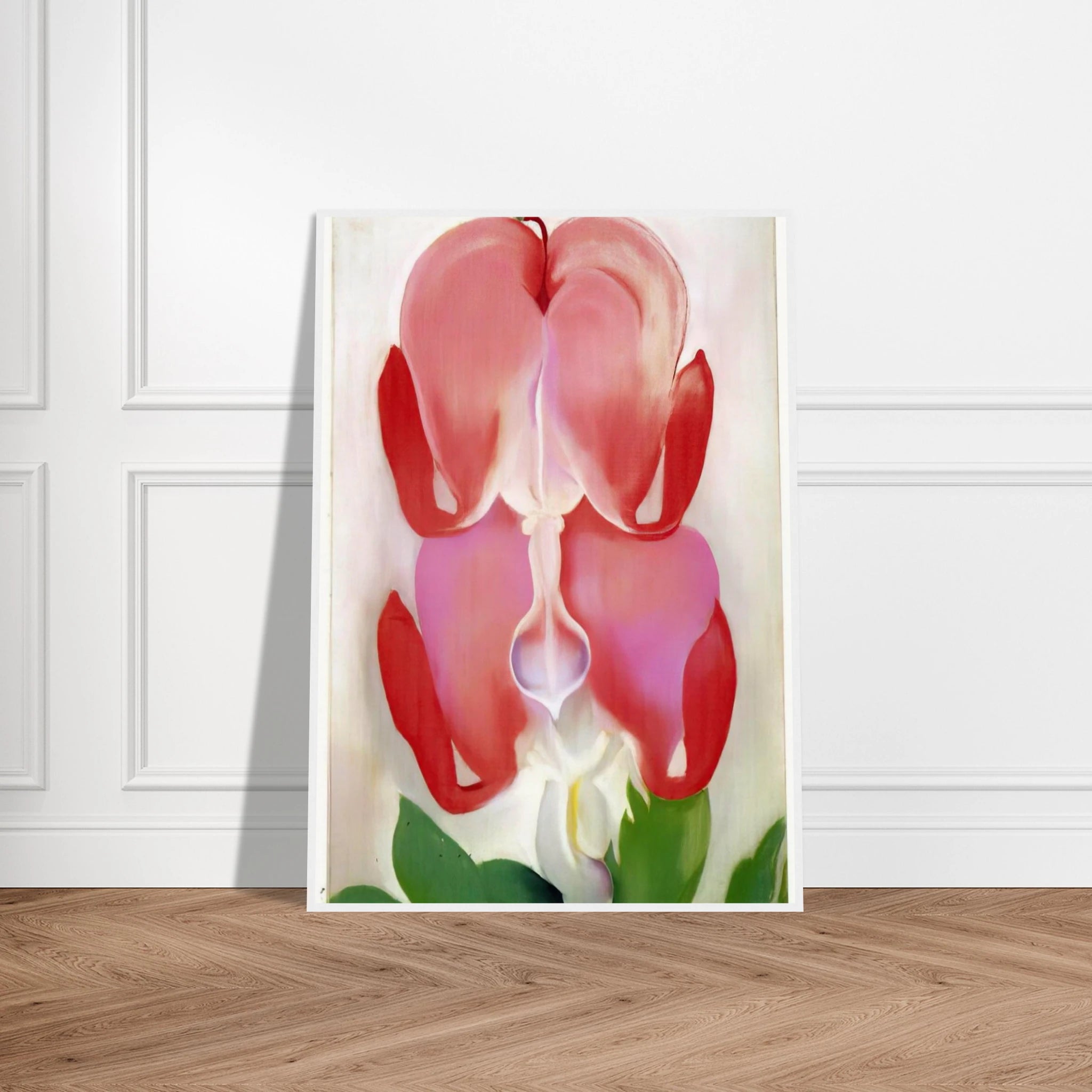 Bleeding Heart Framed Poster | Georgia O'Keeffe Framed Prints Wall Art | Georgia O Keeffe Prints