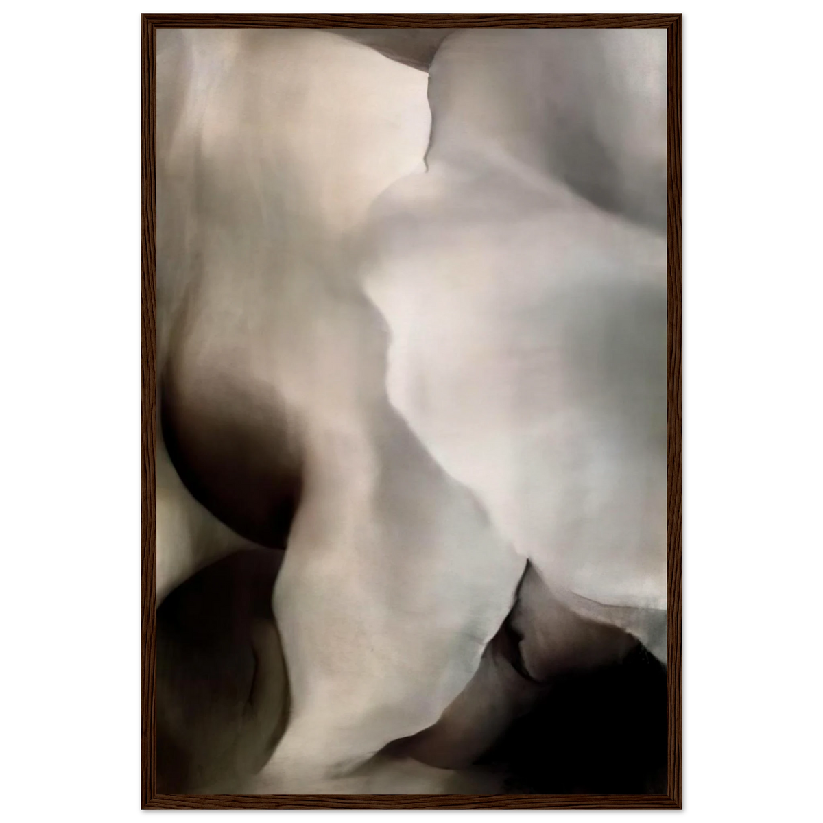 Dark Iris ?3 Framed Poster | Georgia O'Keeffe Framed Prints Wall Art | Georgia O Keeffe Prints