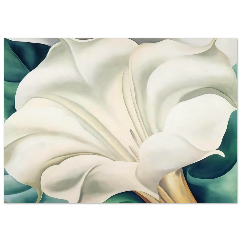 Jimson Weed 2 Poster | Georgia O'Keeffe Poster | Georgia O Keeffe Prints