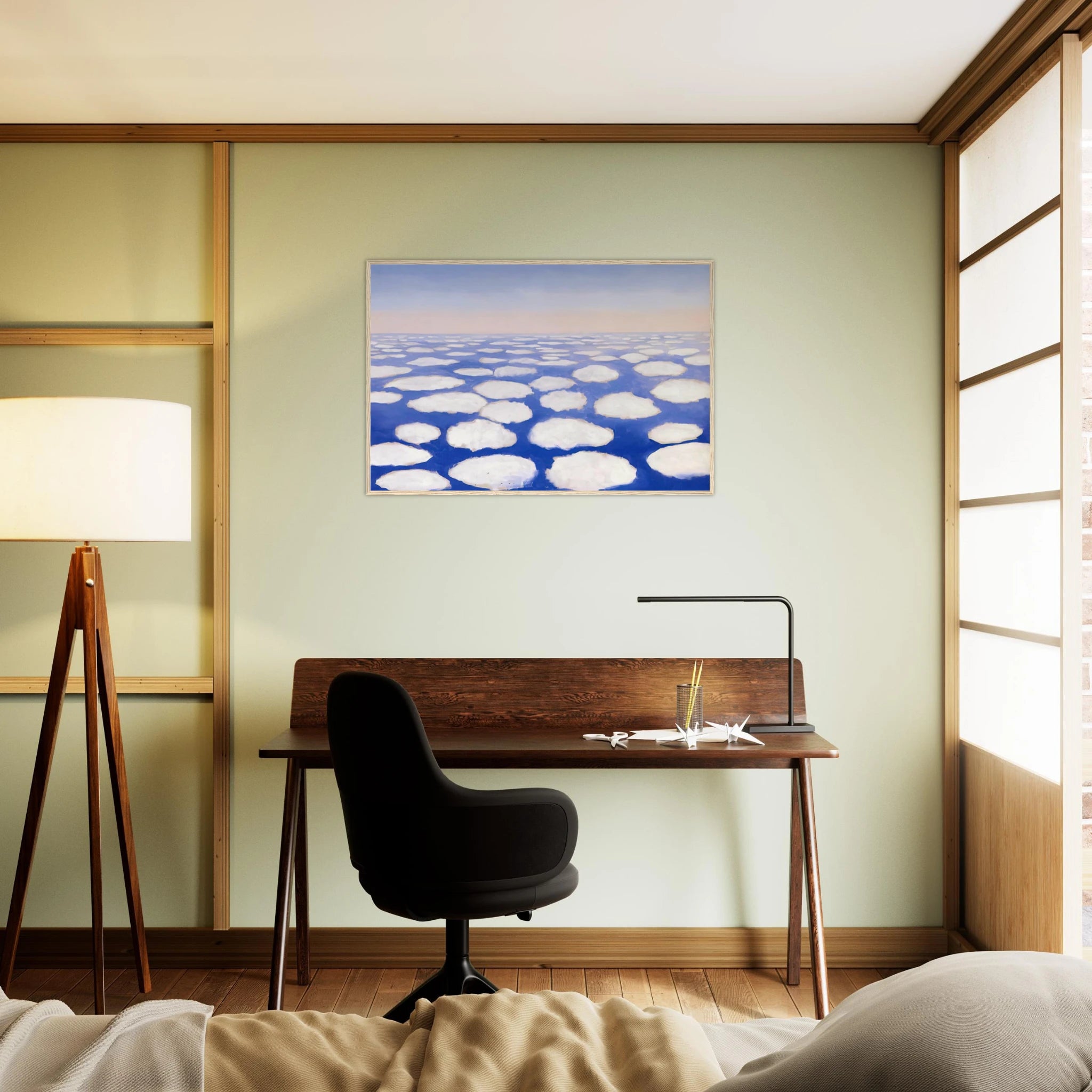 Above the Clouds I Framed Poster | Georgia O'Keeffe Framed Prints Wall Art | Georgia O Keeffe Prints