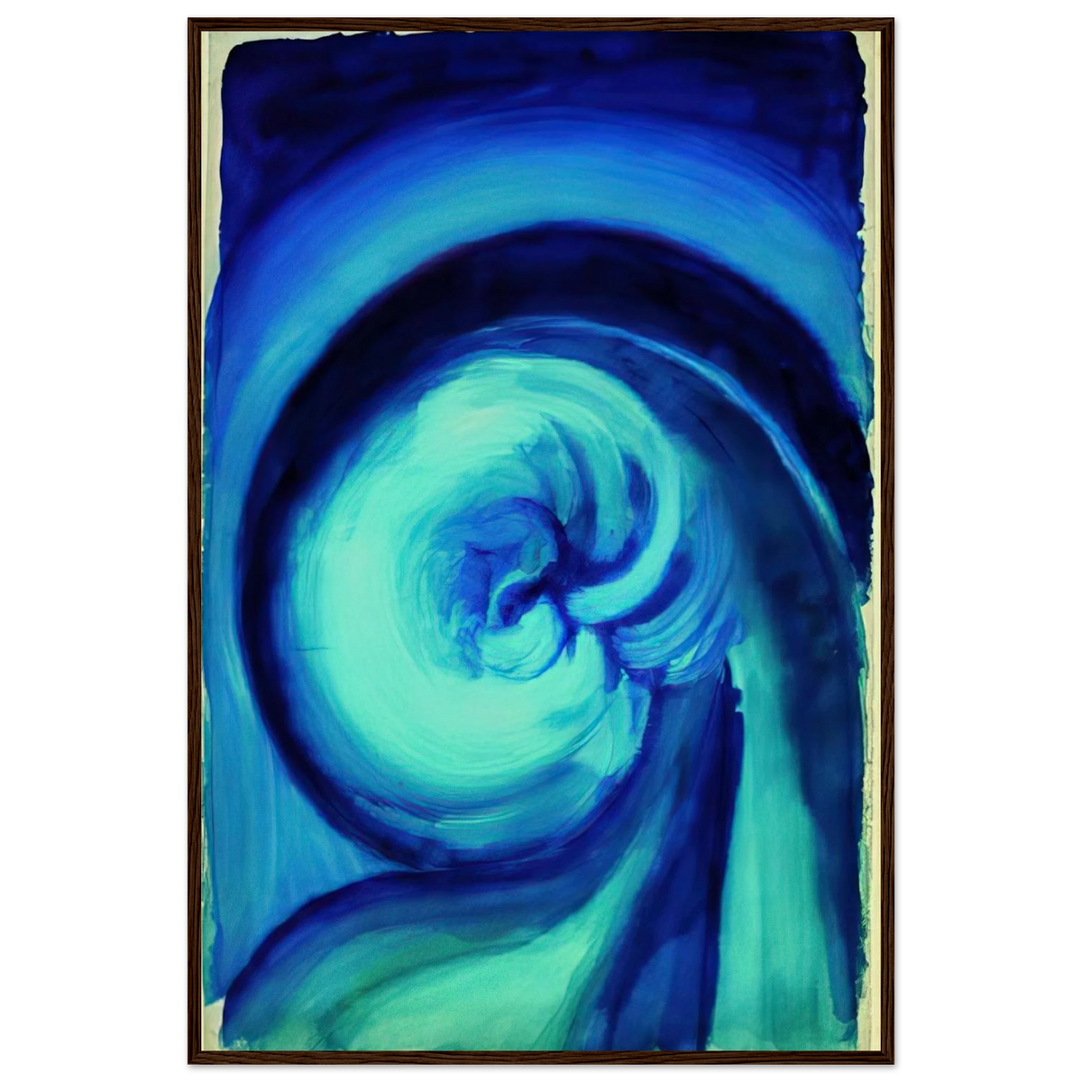 Blue I Framed Poster | Georgia O'Keeffe Framed Prints Wall Art | Georgia O Keeffe Prints